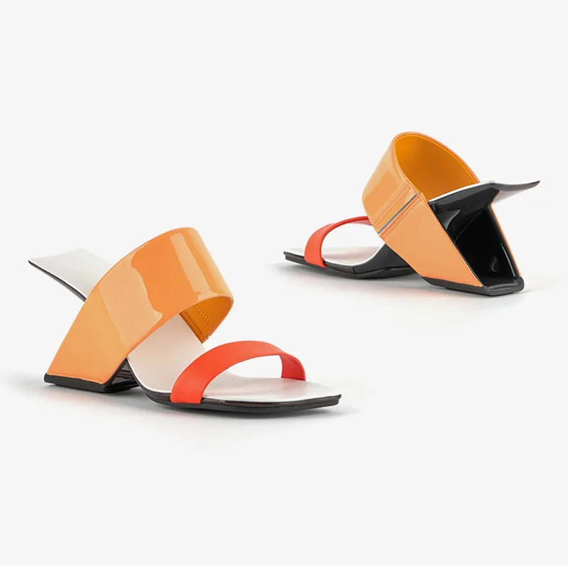 Phoentin 2023 New Brand Design Women Sandals Summer Peep Toe Slippers wedge hollow Heels Genuine Leather Fashion Shoes FT2339