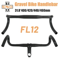 uno racing gravel bike handlebar 31 8x400420440460mm outer drop bar bicycle handle ultralight road bicycle flared bar