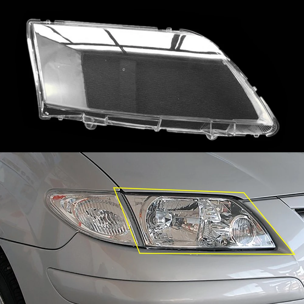 

For Haima Premacy 2003-2008 Car Headlight Lens Glass Auto Shell Headlamp Lampshade Head Light Lamp Cover Transparent Lampcover