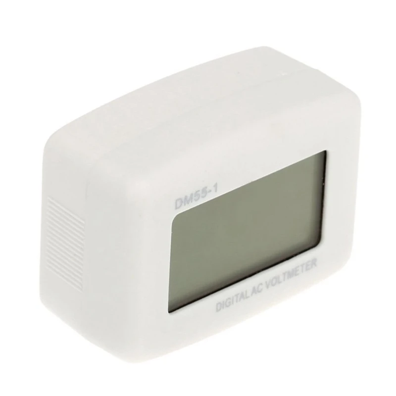 3X DM 55 - 1 AC 80 300 V ЖК цифровой вольтметр американский штепсельный Электрический