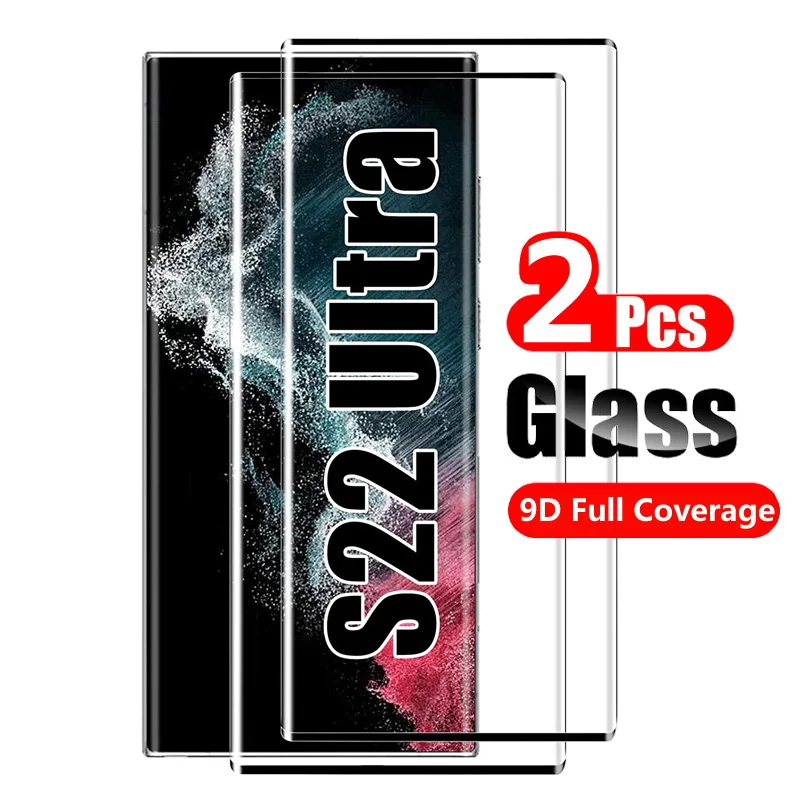 

2 шт./упаковка, Защитное стекло для Samsung Galaxy S22 Ultra Plus S22