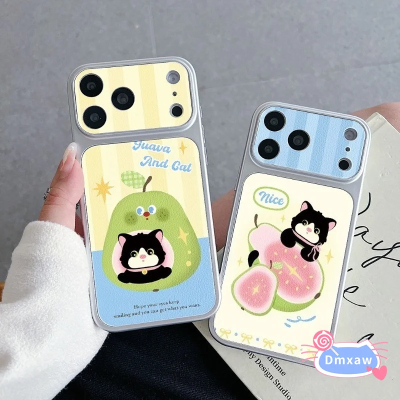 Кожаные чехлы Guava Black Cat для Samsung Galaxy A57 A56 A55 A54 A53 A52 A52S A51 A50 A50S A30S A73 A72 A71, мягкий матовый чехол. (art.: 3920dce45508b) - 3920dce45508b