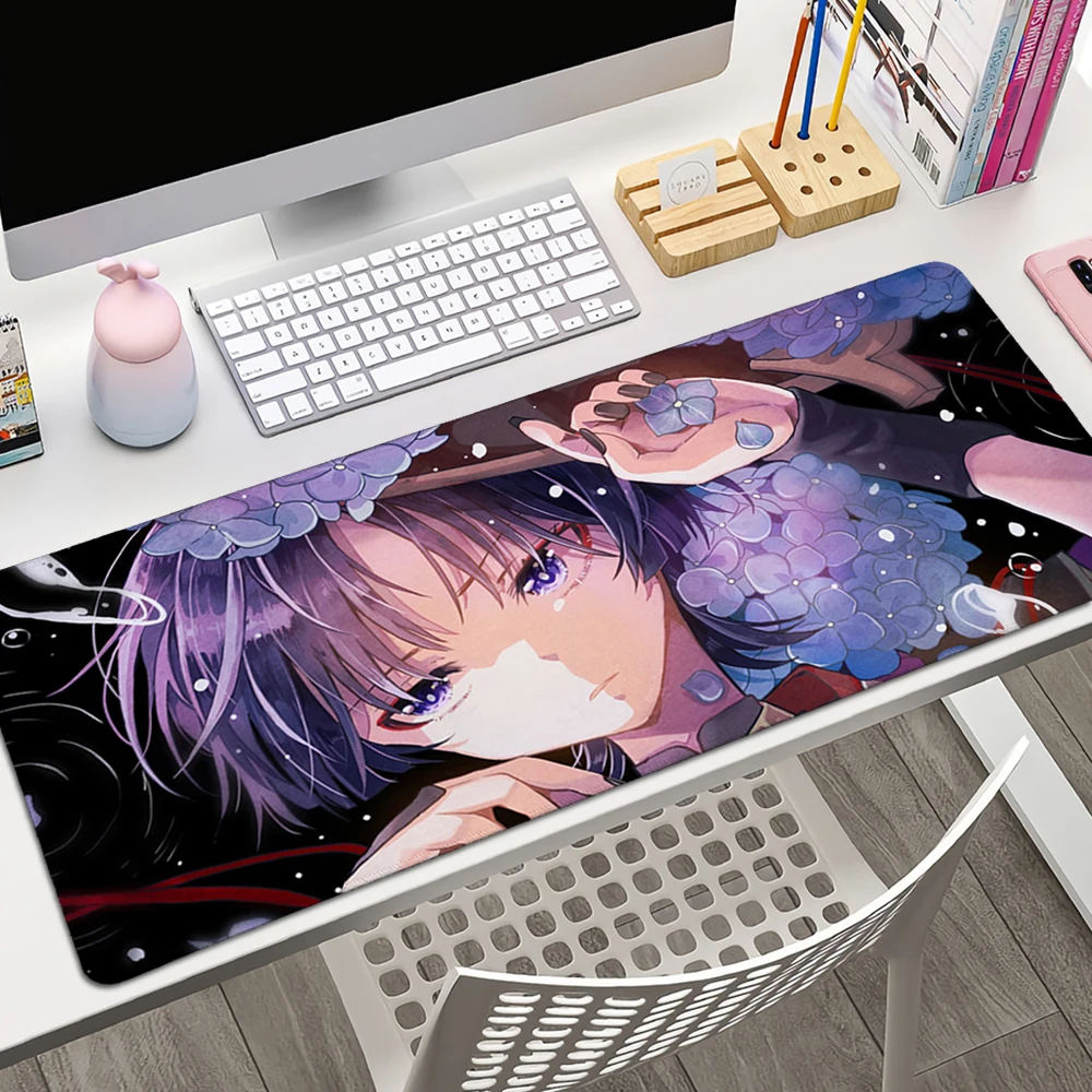

Genshin Impact Scaramouche 90x40cm Big Cartoon Gaming Mouse Pad Keyboard Mouse Mats Desk Mat Accessories Office Desk Accessories