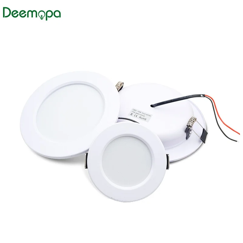 Светодиодный локальный светильник 110 В 220 круглая Встраиваемая потолочная лампа