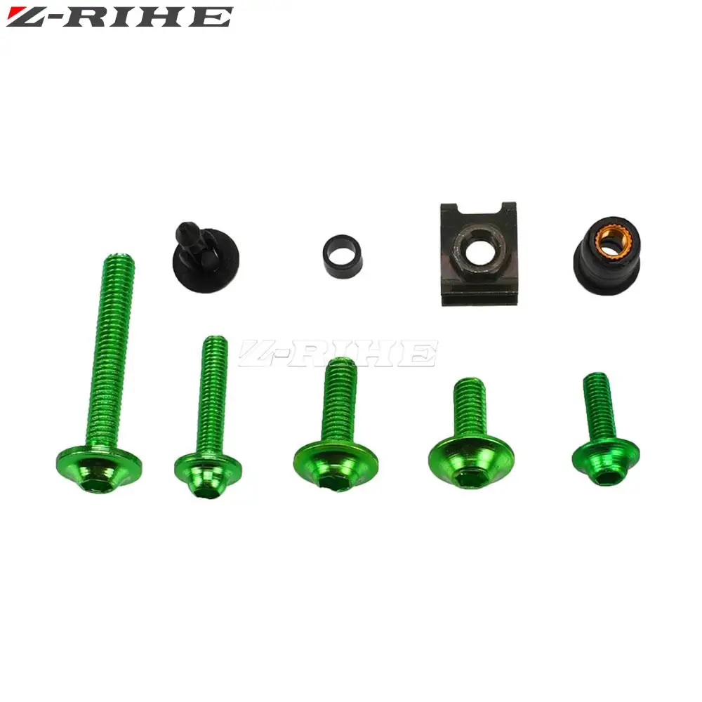 Комплект болтов обтекателей для Kawasaki Z900 Z900RS 2017 2018 2019 Φ RS Z 900RS M6 M5 крепежные детали