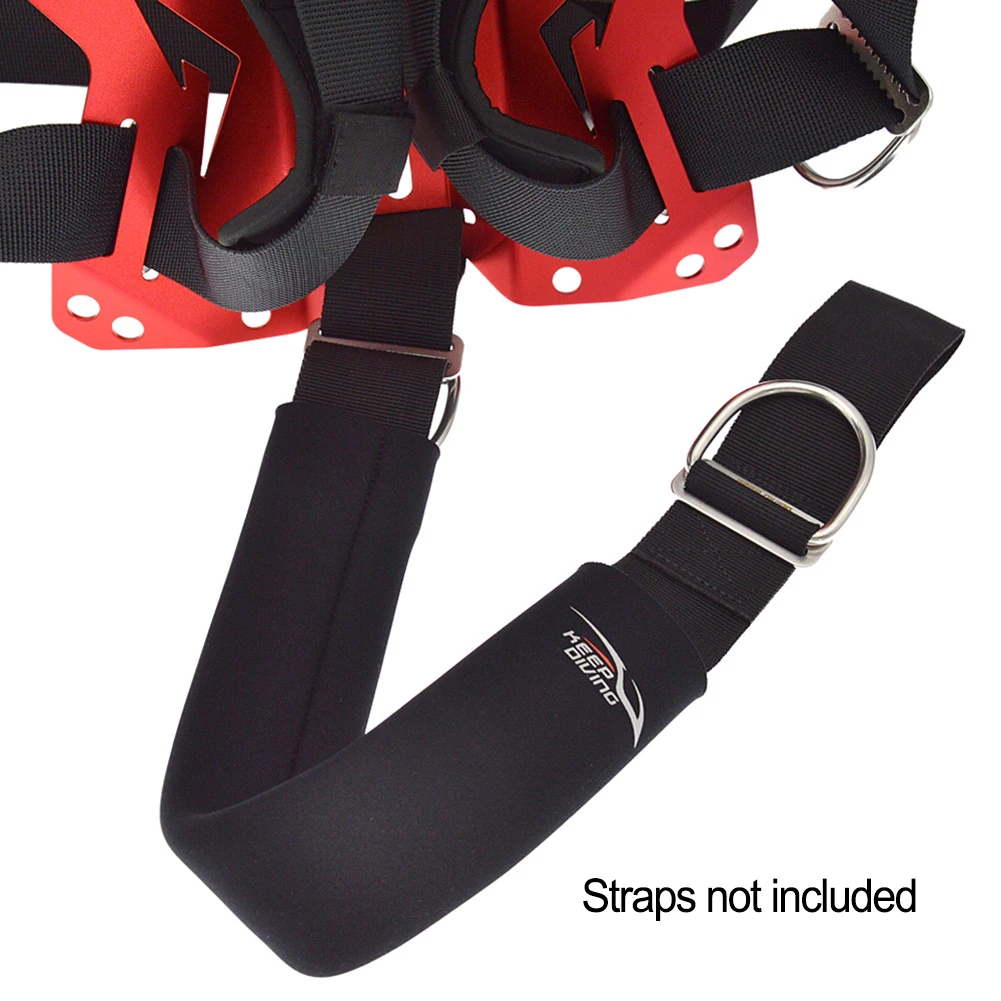 

1pc 38cm 53g Scuba Diving Crotch Strap Cover Webbing Soft Pad Sleeve BCD Drysuit Harness Camping Hiking Accessories Equipment