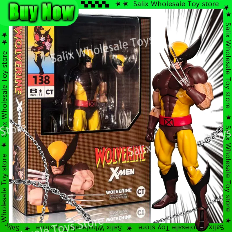 Ct Toys в наличии Росомаха Дедпул фильм Mafex 138 фигурка аниме модель статуя Рождество