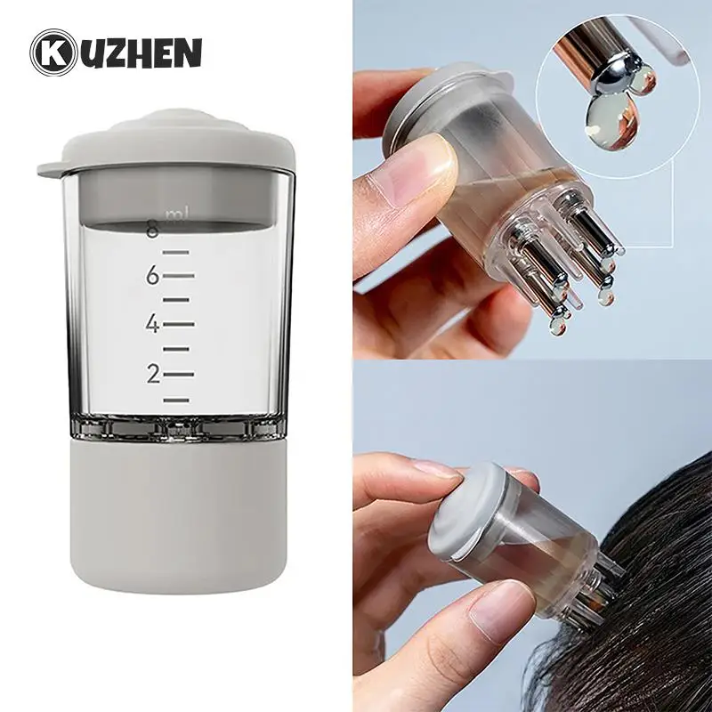 

1PC Scalp Applicator Liquid Comb For Hair Scalp Treatment Essential Oil Liquid Guiding Massager Comb Hair Growth Serum Oil Apply