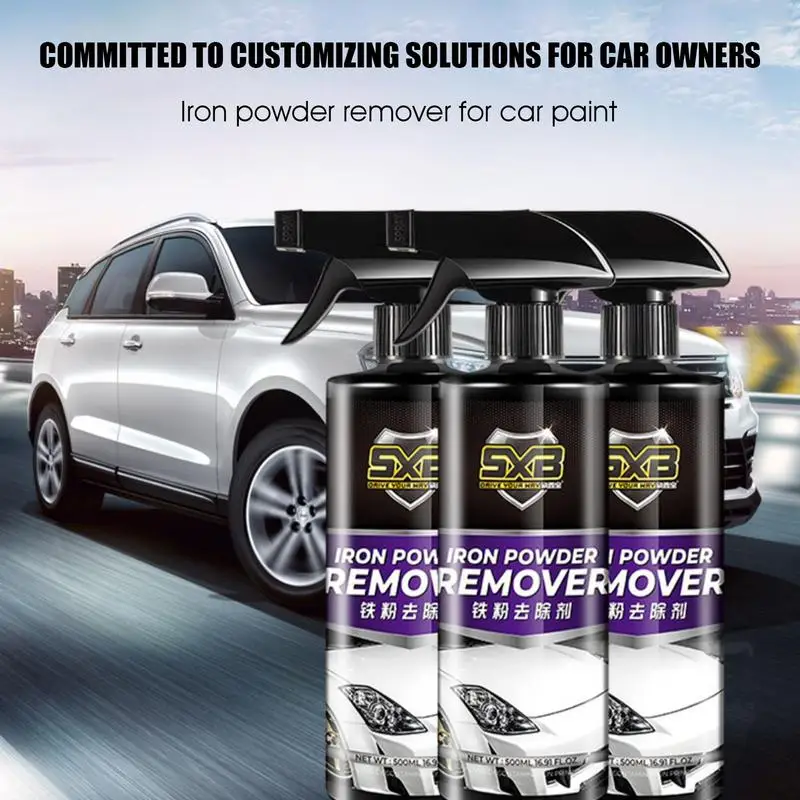 

Car Rust Remover Spray White Car Rust Spots Cleaning Agents Protective Paint Cleaner For Fine Particles Auto Cleaning Tools