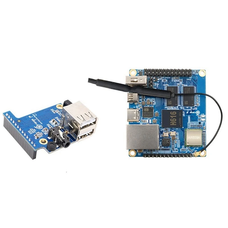 

Плата разработки HOT-Orange PI ZerO2 H616 Bluetooth Wi-Fi с платформой расширения, работающей на базе Android 10,Ubuntu,Debian OS