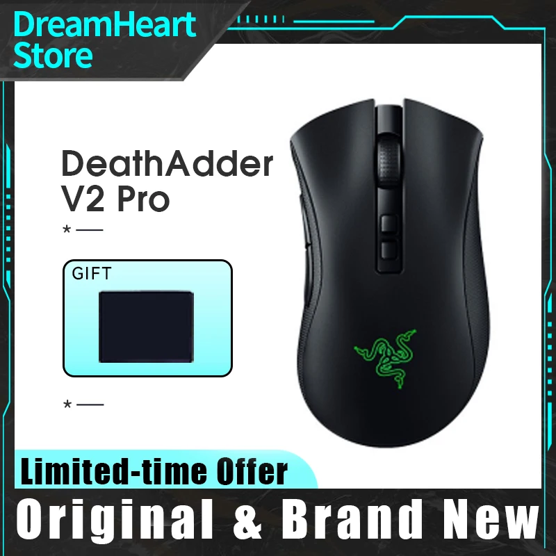 Оригинальная новая Беспроводная игровая мышь DeathAdder V2 Pro 20000DPI 2 4 ГГц с