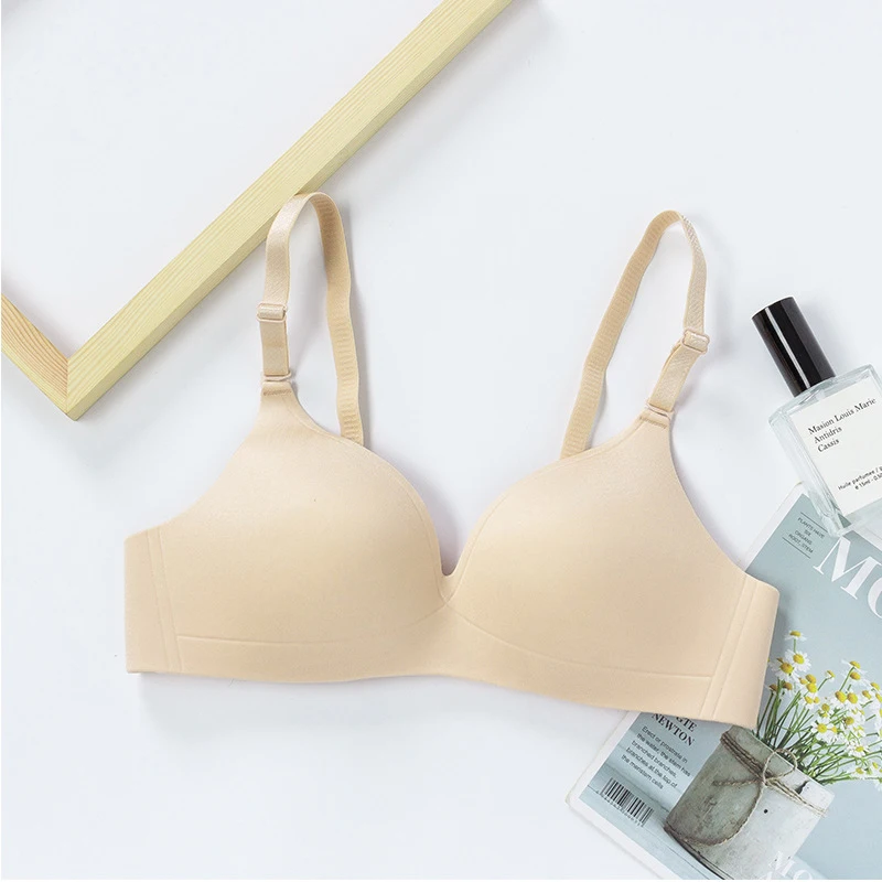 

Seamless Bra Wire Free Tops For Woman Bralette Active Lingerie Push Up One Piece Underwear For Woman Bras NEW BANNIROU