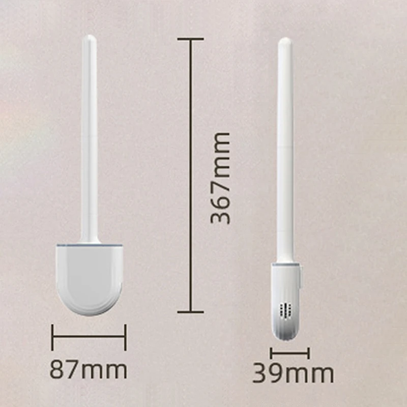 Щетка для унитаза быстросохнущая щетка с основанием аксессуары ванной комнаты