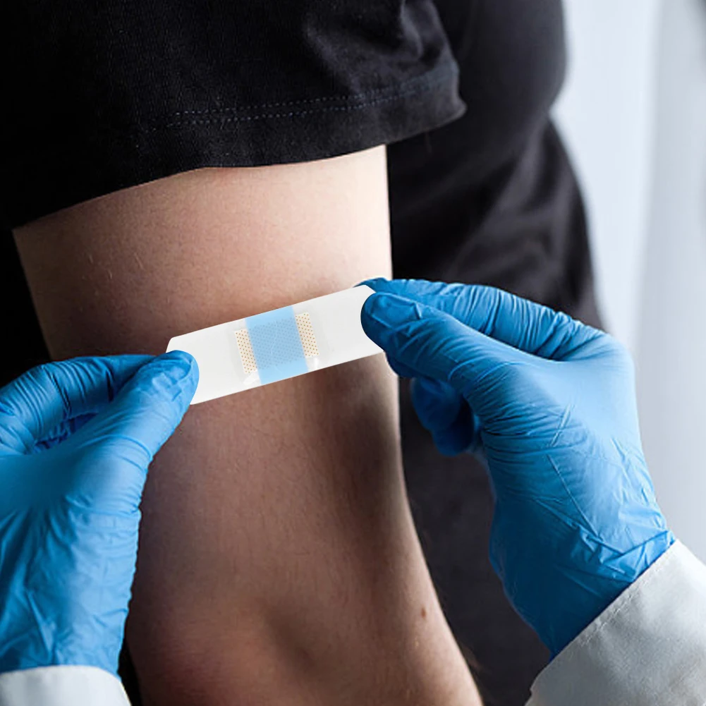 50/120 шт. водонепроницаемые Пластыри для остановки кровотечения