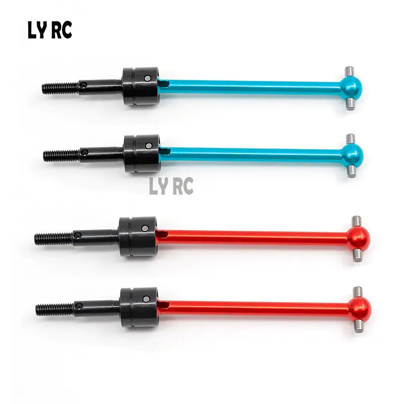 Металлический Универсальный приводной вал TT02B TT-02B DT02, DT03, DF02, CVD (64 мм) для Tamiya RC Car Upgrade Parts, 2 шт.
