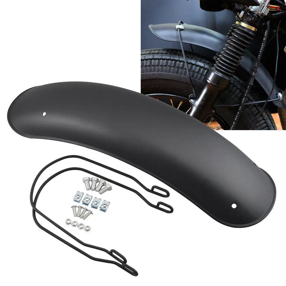 

Motorcycle Front Mudguard Replacement Retro Wheel Mud Guard Modified Parts Universal Compatible CG125 Z1000