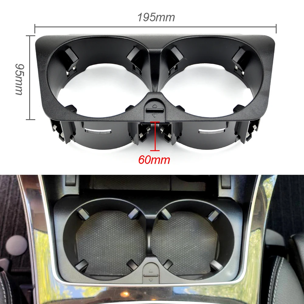 

New Front Center Console Water Cup Holder For Mercedes-Benz W205 W213 W253 W447 W467 A2056800691 Car Accessories