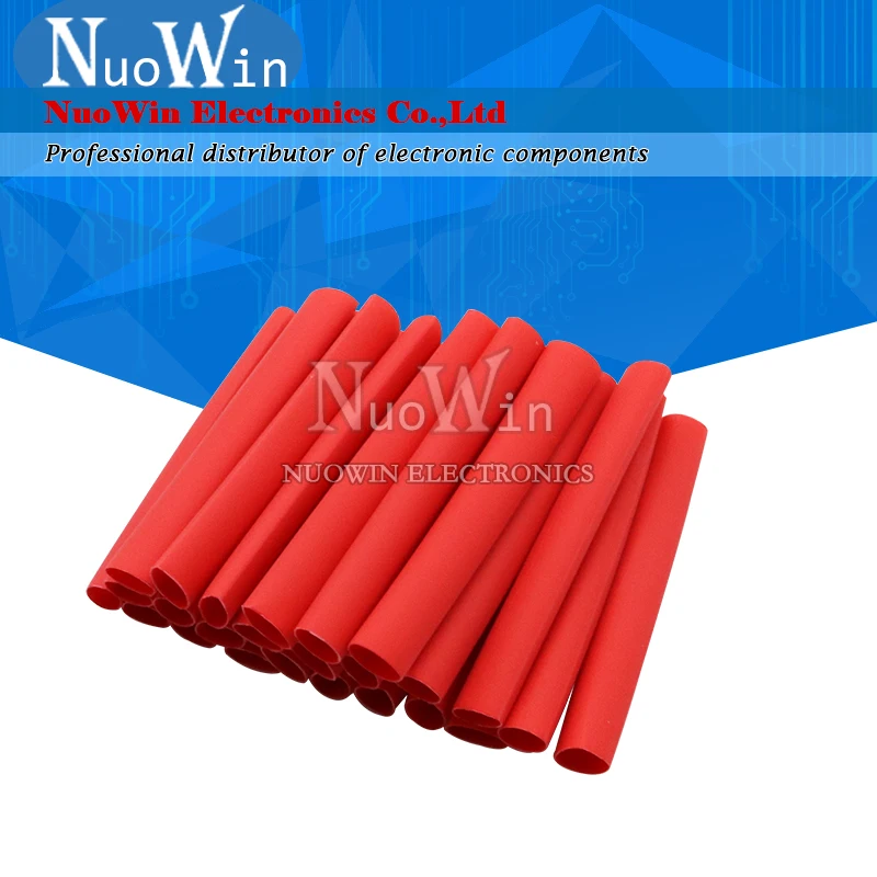 280 шт. полиолефиновые термоусадочные трубки в ассортименте изолированные для