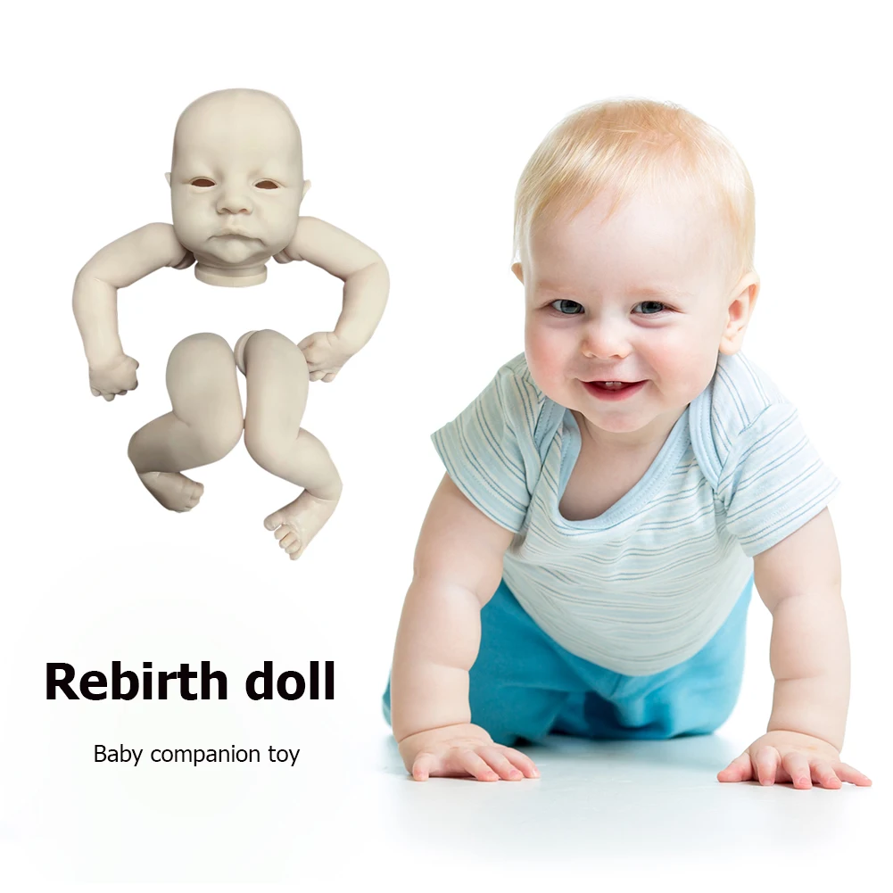 

50cm DIY Lifelike Dolls Baby Appease Toys Kids Toddler NPK Dolls Parts Kit Children Toddler Pretend Play Newborn Baby NPK Dolls