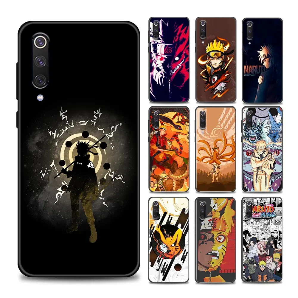 

Japanese Anime Uzumaki Naruto Phone Case for Xiaomi Mi 9 9T Pro SE Mi 10T 10S MiA2 Lite CC9 Pro Note 10 Pro 5G Soft Silicone