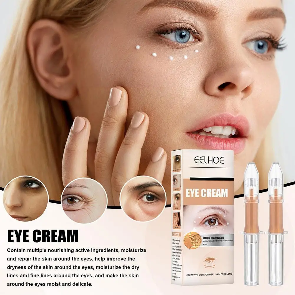 

Collagen Anti-Wrinkle Eye Cream Remove Eye Bags Puffiness Lines Eye Dark Circle Firming Anti-Aging Serum Fades Care Fine An I7G8