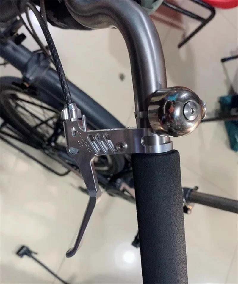 Для Brompton велосипедный тормозной рычаг 22 2 мм из алюминиевого сплава с ЧПУ полый