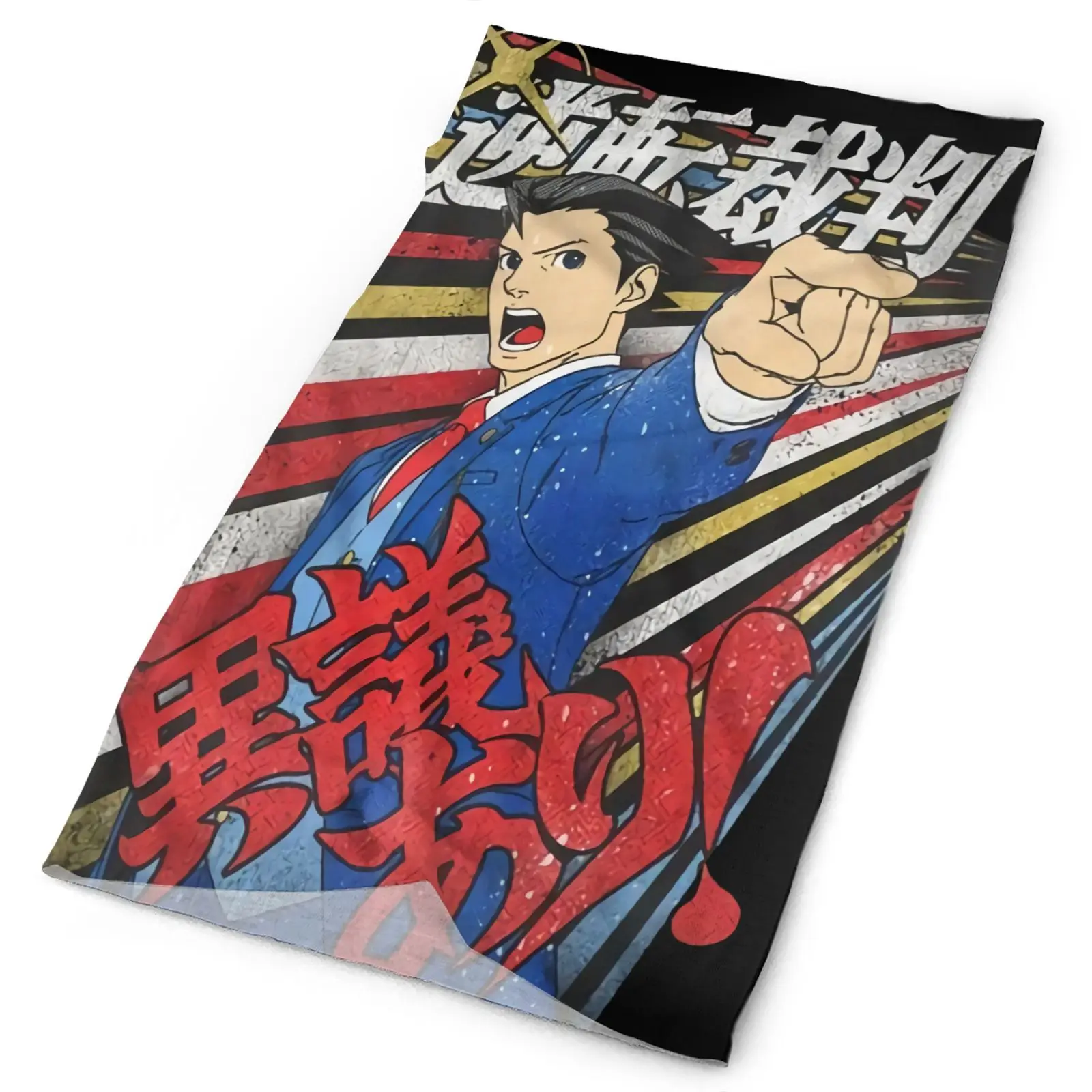 

Ace Attorney Phoenix Wright Igiari Men's Bandana Bandana Man Bandana Man Shemagh Bandana Man Men's Balaclava Bandana With Ears