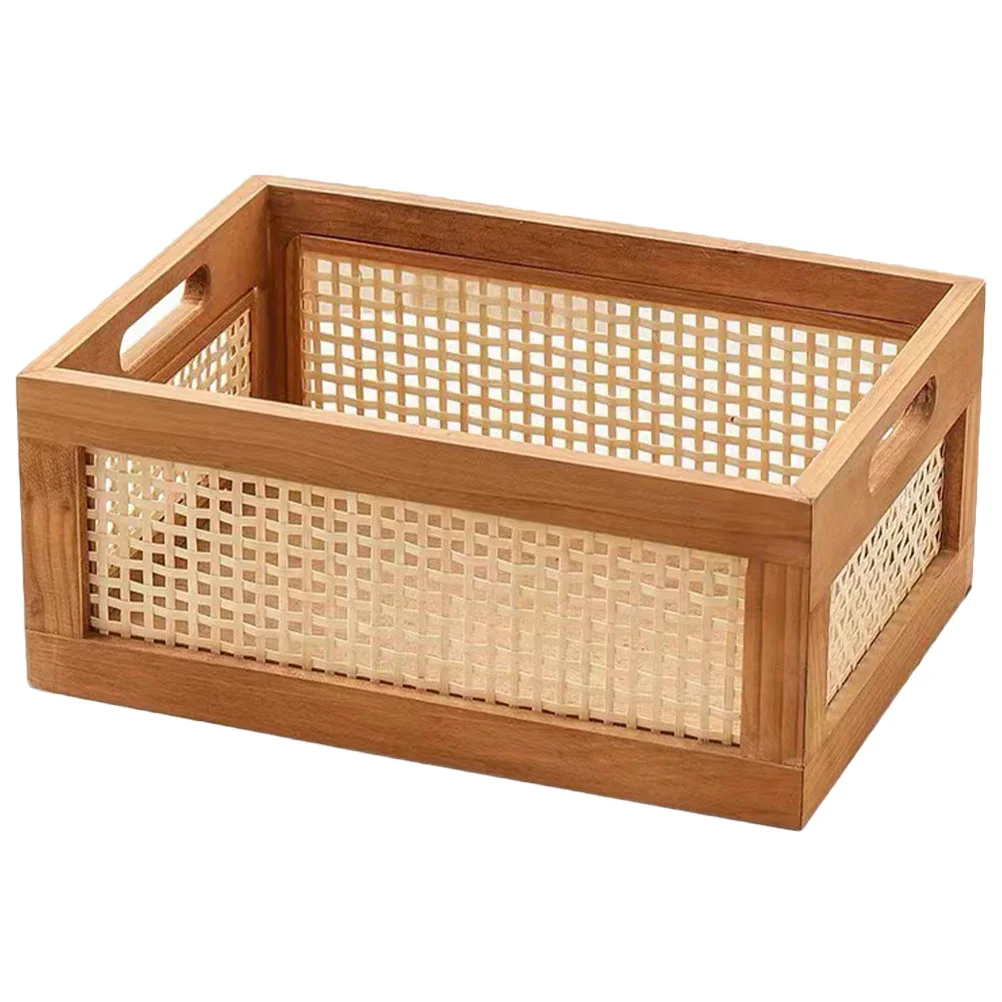 

Basket Storage Storage Organizer Woven Basket Basket Living Room Storage Baskets Shelves Small Basket Wooden Basket Wood Basket