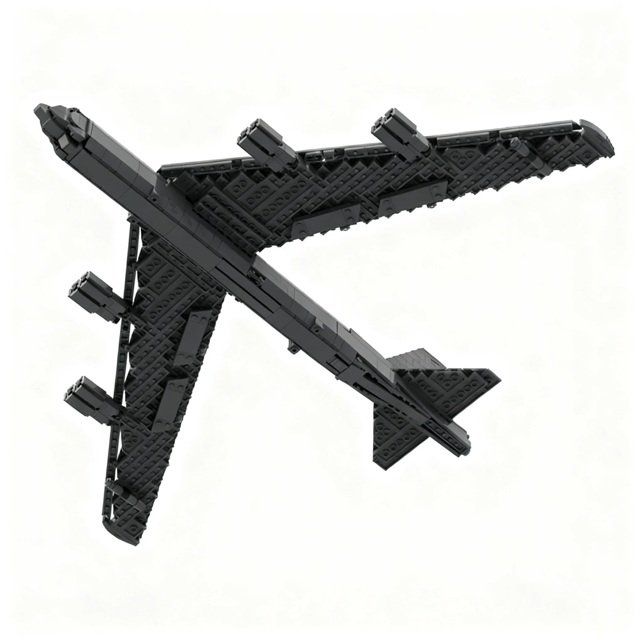 Фото 994 детали MOC, модель Boeing B-52 Stratofortress ВВС США, масштаб 1:100, Creator Expert, конструктор, игрушки, строительные блоки, рождественские подарки. №4