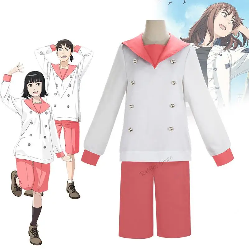 

Anime Heavenly Kingdom Demon Realm Kiruko Maru Cosplay Heavenly Delusion Cosplay Costume Uniform Tops Pants Party Halloween