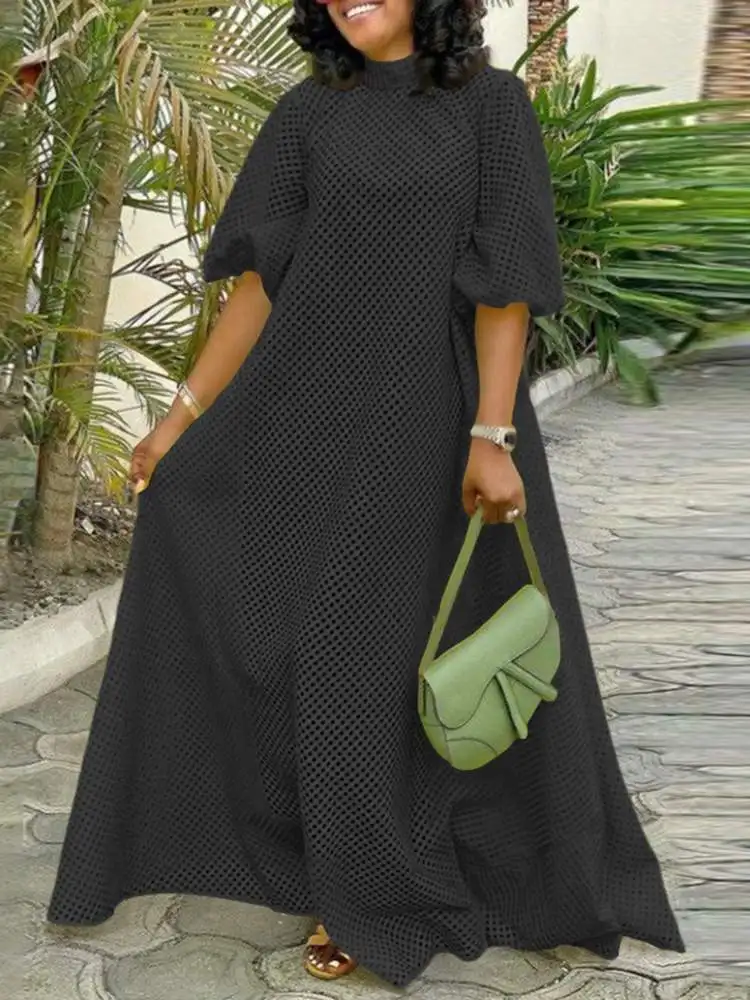 

VONDA большой размер Y2K весенний богемный глубокий горошек платье на бретелях с цветочным рисунком Боковой разрез вечерний сарафан женское ТР...