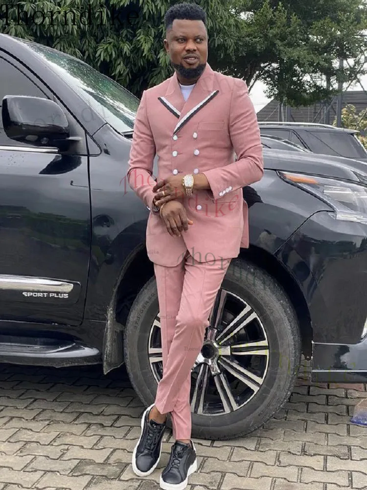 Модный Пиджак Thorndike Индивидуальные костюмы облегающий смокинг для жениха