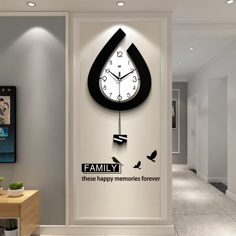 

wall decor Nordic wall clock living room creative fashion clocks modern minimalist home decoration clocks Amazon