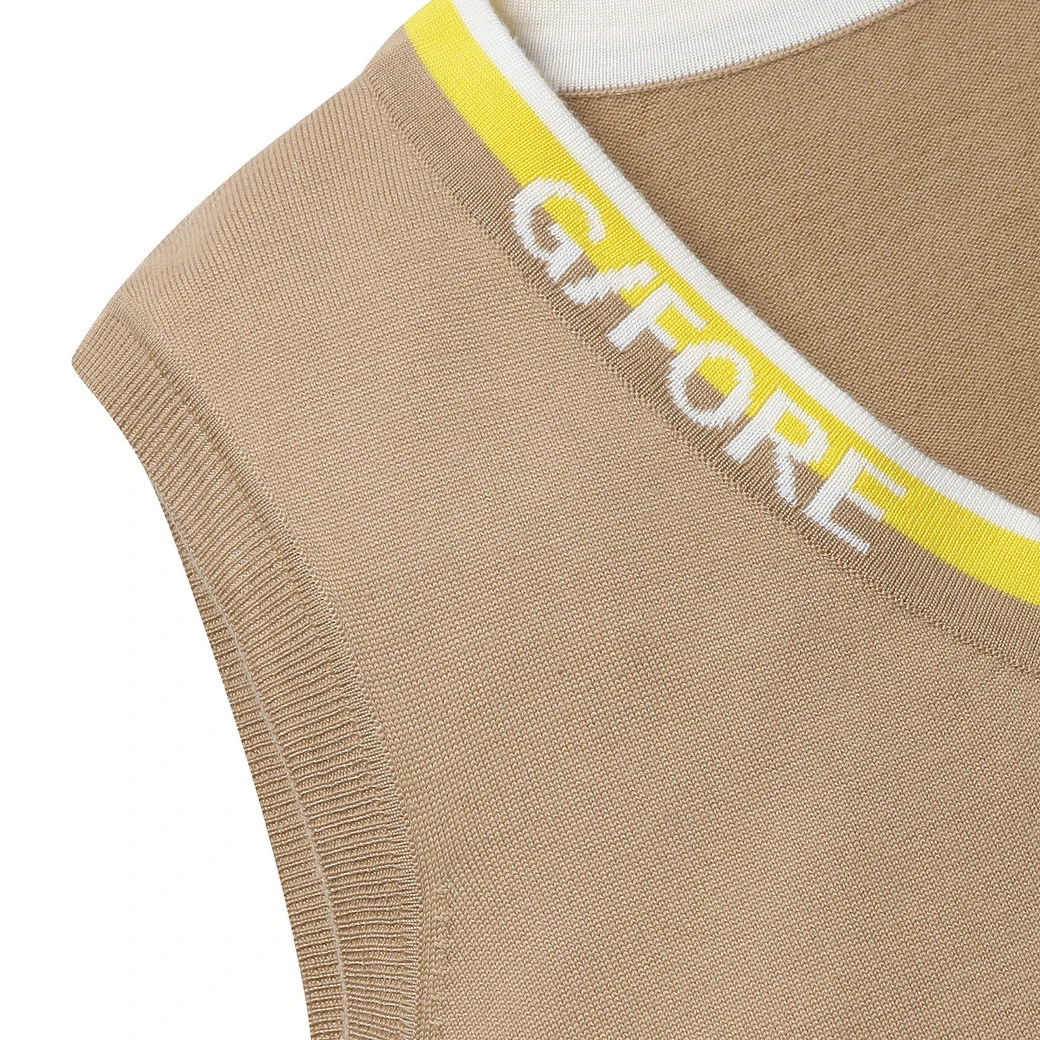 Outdoor Leisure Golf Clothes Women's New G4 Knitted Vest Comfortable and Soft Brand Sweater