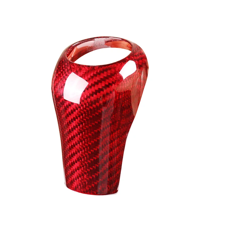 

Carbon Fiber for Mercedes Benz A C E Class C200 C260 C300 Car Gear Lever Handle Cover Shift Knob Case Protector Boot Sleeve
