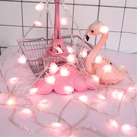 heart shape led string lights wedding garland with lamp christmas decorations for home valentine gifts engagement party supplies