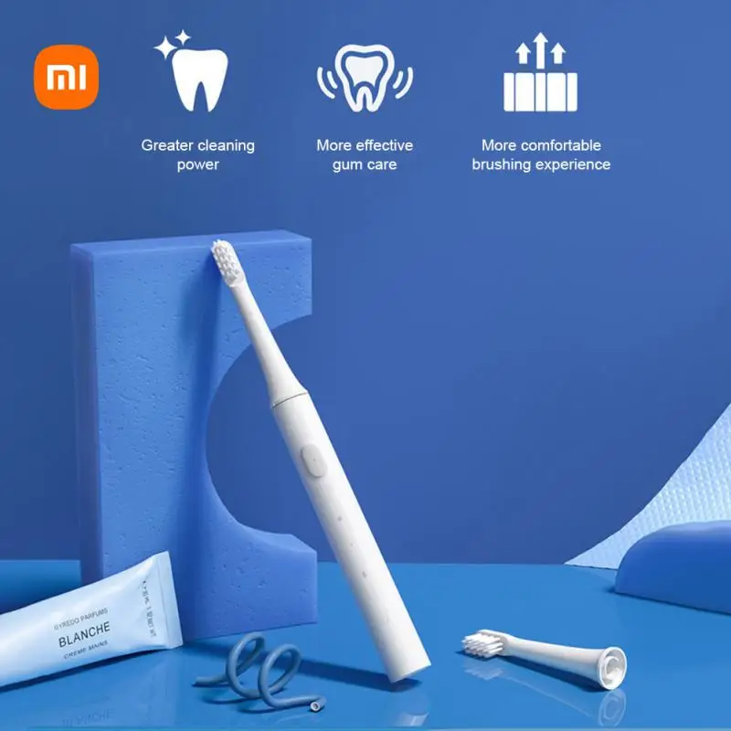 

Зубная щетка XIAOMI MIJIA T100 звуковая перезаряжаемая, цветная Водонепроницаемая ультразвуковая Автоматическая, USB