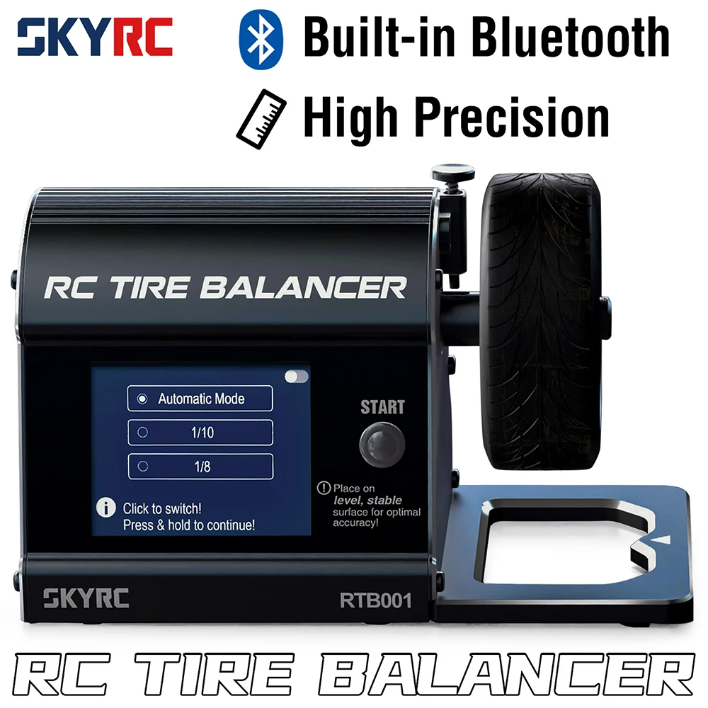 

SkyRC RC Tire Balancer SK-500045 2.8 inch Dynamic Tyre Balancer for 1/10 1/8 RC Car