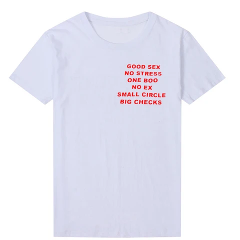 Футболка good sex no stress купить недорого AliExpress 
