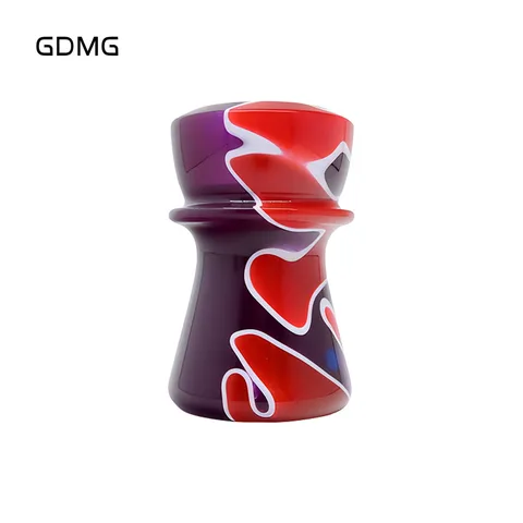 Кисть для бритья GDMG, красная и фиолетовая кисть для бритья, акриловый материал, необходимый инструмент для ежедневного бритья