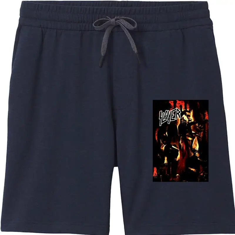 

Slayer Reign In Blood Men's Shorts cool Metal Band New Official Front Back Design
