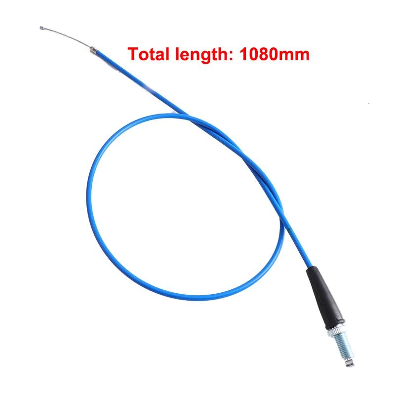 Мотоцикл 980 мм 1080 мм 1200 мм прямой соединительный трос дроссельной заслонки для XR50 CRF50 CRF70 KLX 110 125 Dirt Pit Bike Запчасти для мотокросса