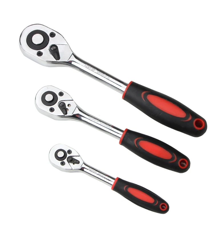 

72T 1/2 Fine Polishing Quick Release Flexible Head Ratchet IMPACT Wrench
