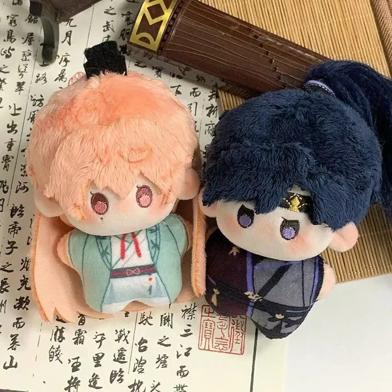 10 см печатный корпус Пепел Королевства Юаньцзи Фу Рун мягкий плюшевый брелок