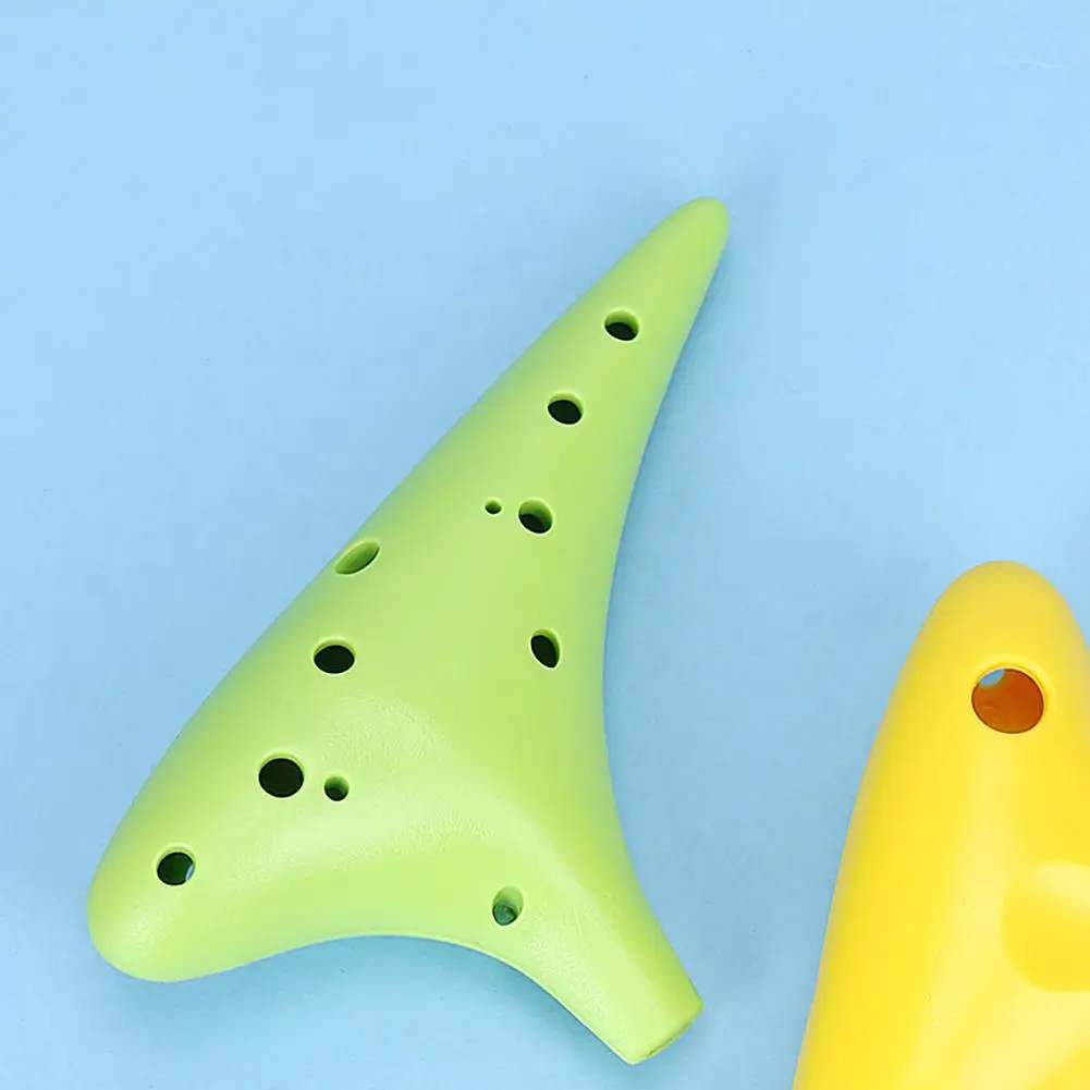 

Вводный резиновый каучук Ocarina Flute с 12 отверстиями для мелодий музыкальный инструмент с руководством по музыке для начинающих