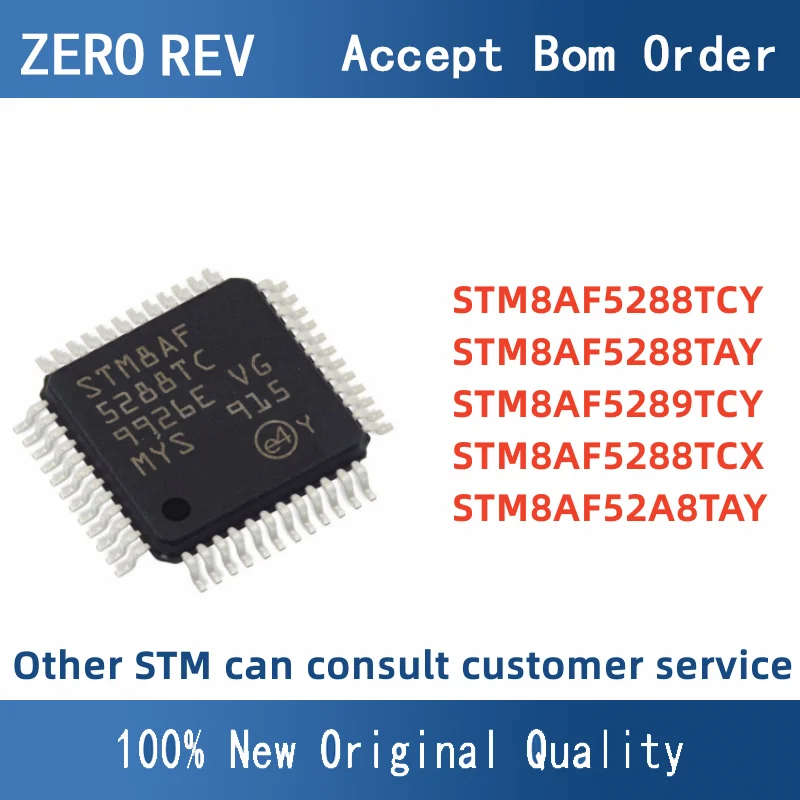 

STM8AF5288TCY STM8AF5288TAY STM8AF5289TCY STM8AF5288TCX STM8AF52A8TAY 8-bit MCU Microcontrollers