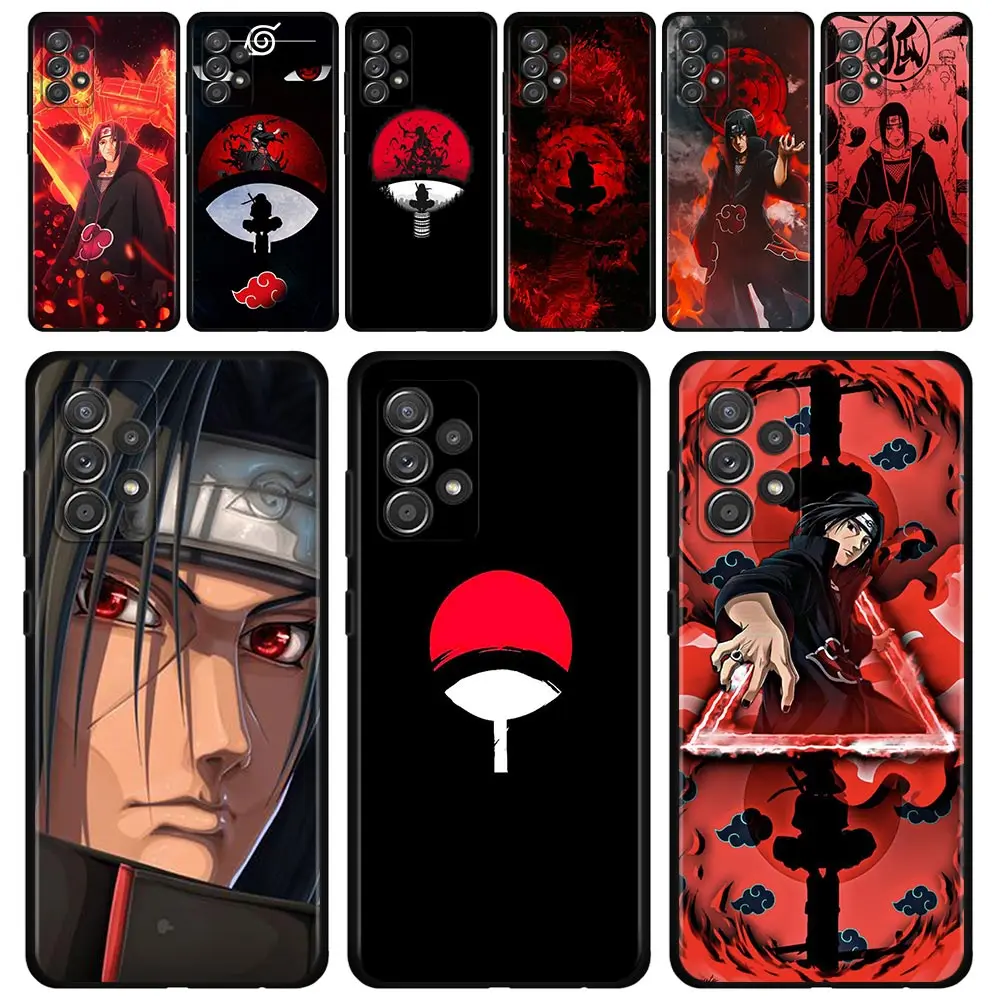 Чехол NARUTO Uchiha Itachi для Samsung Galaxy A13 A33 A53 A73 A23 A12 A52 A51 A32 A21s A71 A31 A02s A72 A41 A03s A22 A52s |