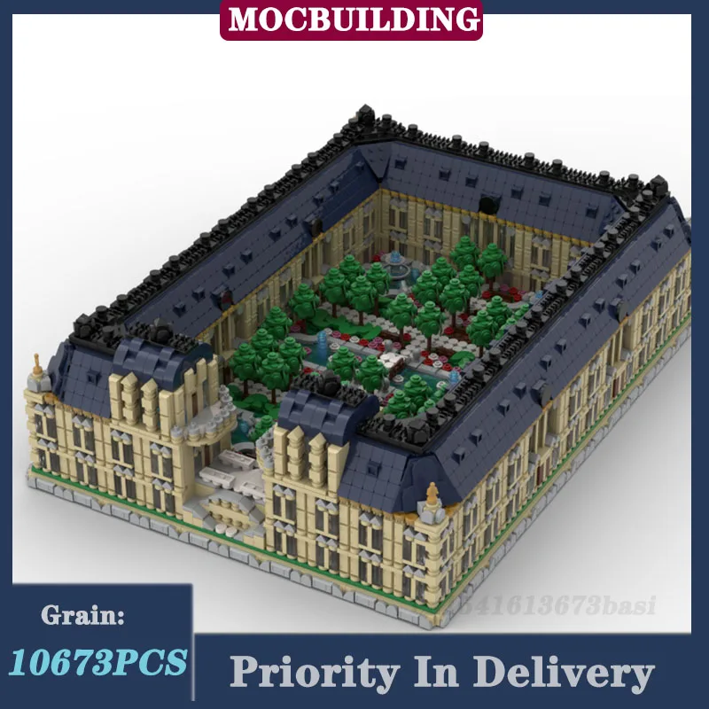 

Micromodular Palace Large Model Building Block MOC Assembly Building Creator Collection Series Toy Gifts