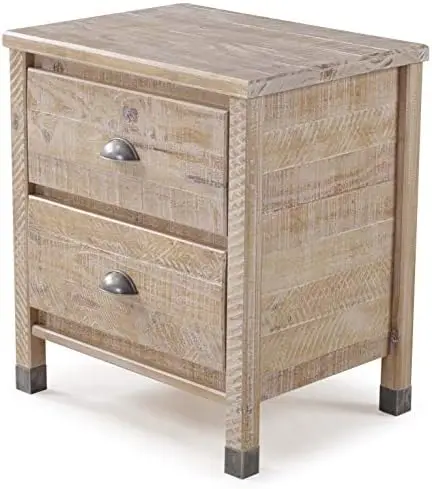 

Night Table, 2 Drawer, Walnut