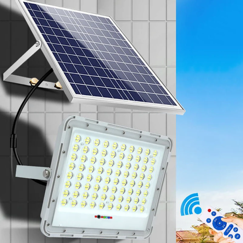 

Kedia Solar Outdoor Light 600W LED Intelligent Sensor Night Lamp IP67 Outdoor Waterproof Spotlight For Courtyard Garden Lighting